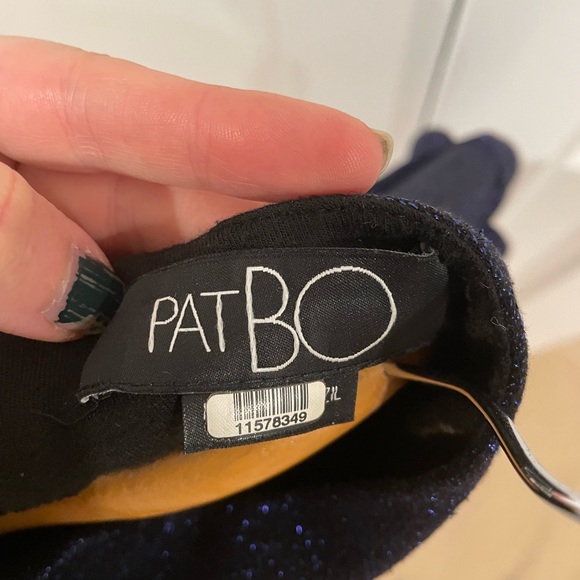 PatBo Super Sleeve Lurex Top - Picture 6 of 9